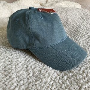Denim baseball hat